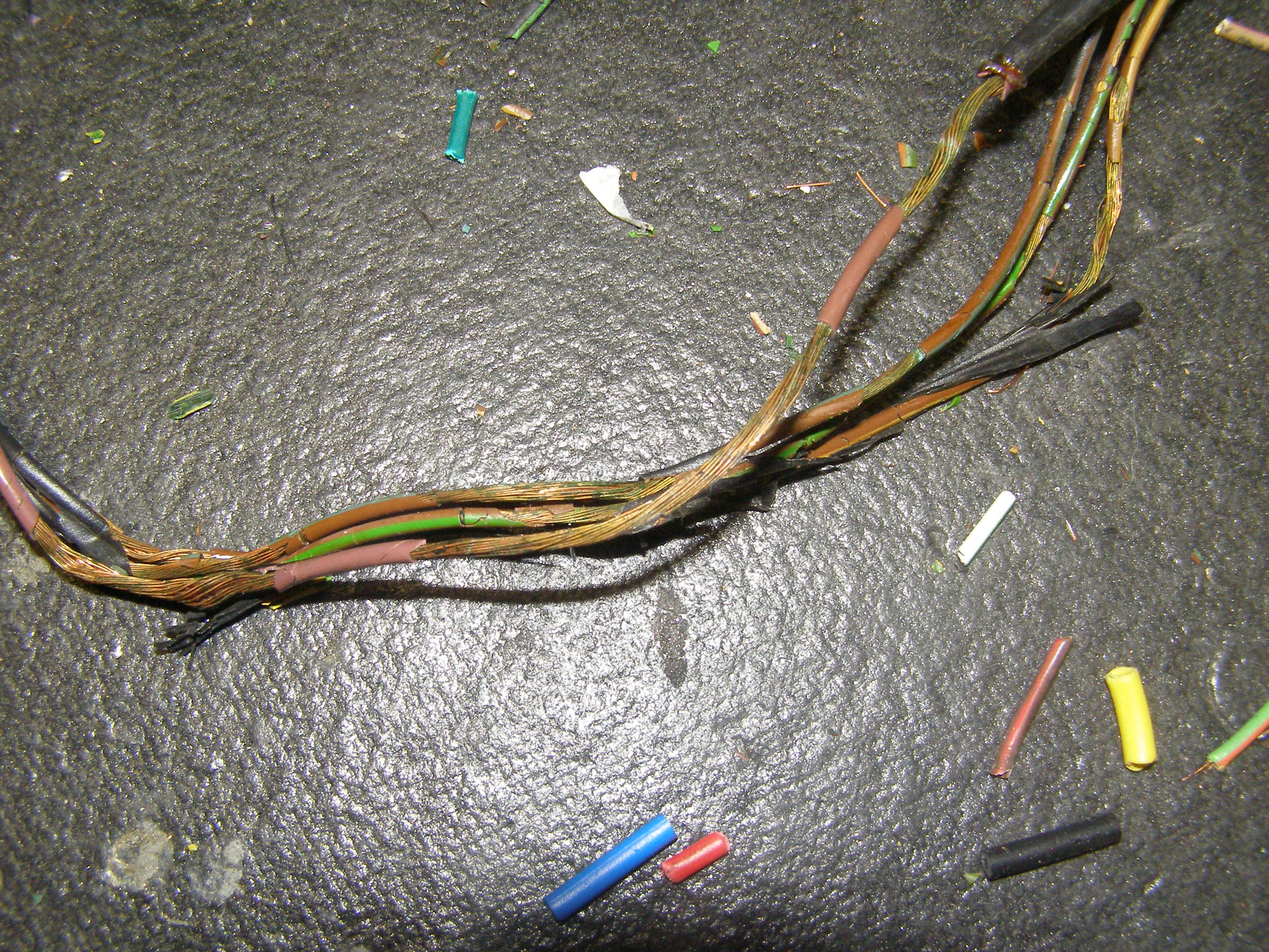 Biodegradable Wiring Harness Heat Makes The Insulation Brittle