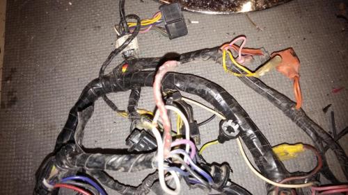 Wiring Harness About To Be Rebuilt