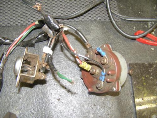 Vintage Tractor Wiring Harness 